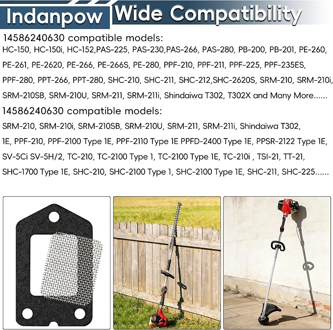 SRM-225 Spark Screen and Gasket Compatible - Image 5