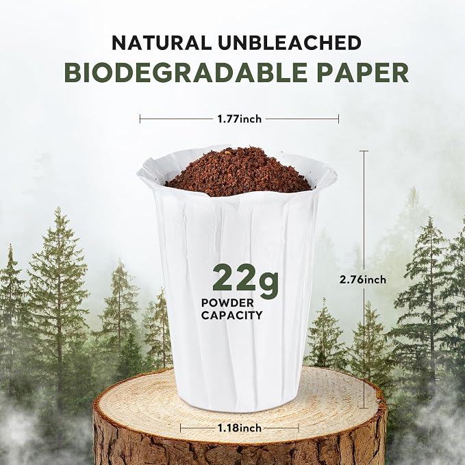 Disposable Paper Coffee Filters K Cup Paper Filters - Image 2