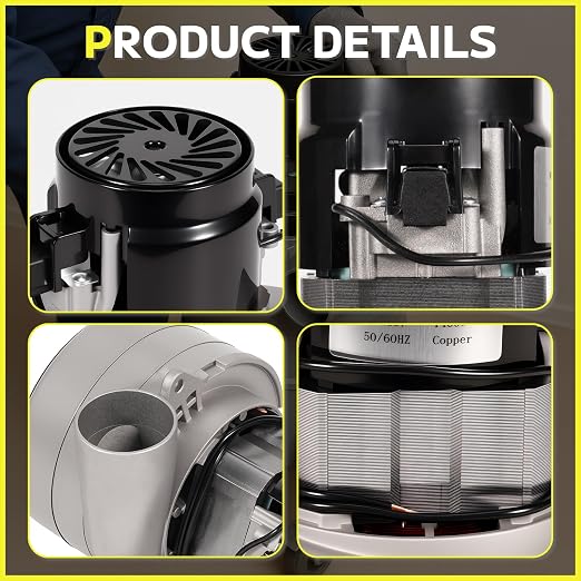 117123-00 240V Cleaner Vacuum Motor Compatible - Image 6