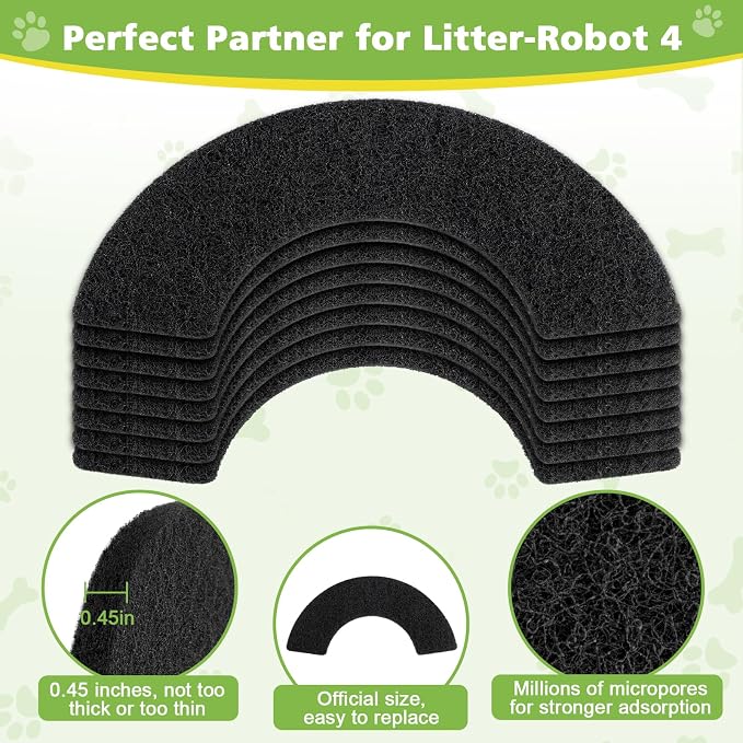 8 Pack Thickened 0.45” Carbon Filters Compatible - Image 4