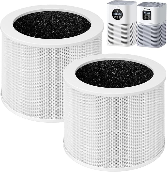 2 Pack A1 Filter Replacement For VEWIOR Air Puri-fier HQSC-50 HQKJ-80 A1W by PAYUDAL