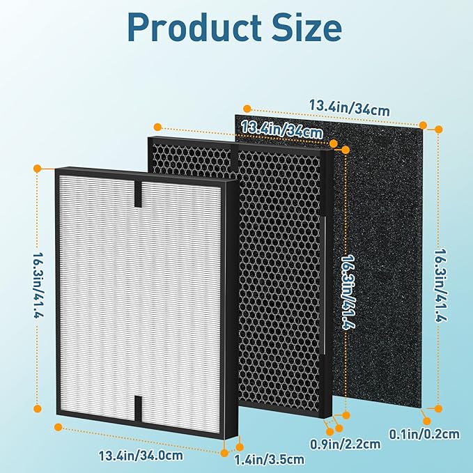 12 Pack 3000 Air Replacement Filter, Compatible - Image 4