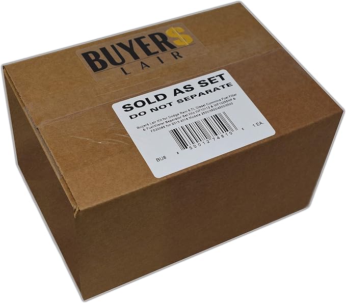 Kit for Dodge Ram 6.7L Diesel Cummins Fuel Filter & Fuel/Water Seperator Set - Image 4