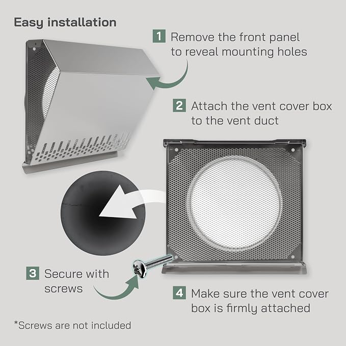 Vent Systems 8" Inch Air Supply Vent Cover - Image 4