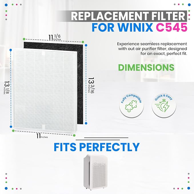 Bagean C545 HEPA Filter S Compatible - Image 3