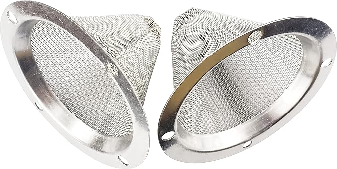 2 PCS-Cone-Type Spark Arrestor Screen 2.8” by RGHOMEANDYARD
