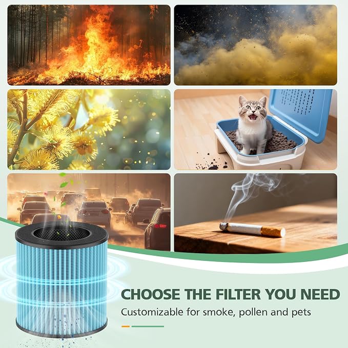 B-D02L/M05 Smoke Remover Replacement Filter, Compatible - Image 7