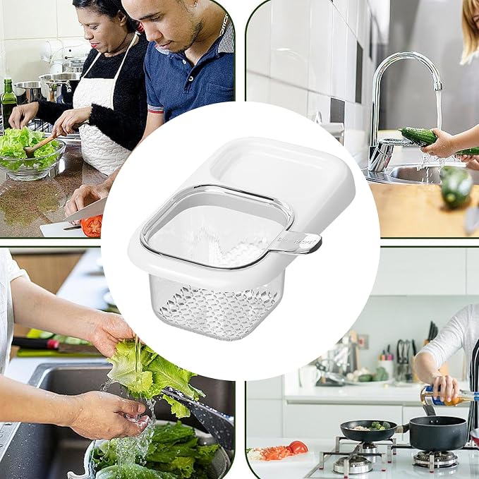 Sink Filter Basket, Efficient Drainage Design, Suction Cup Sink Rack, Kitchen - Image 9