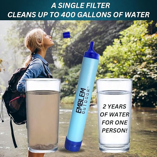 Portable Water Filter for Emergencies, and Disaster Preparation - Image 3