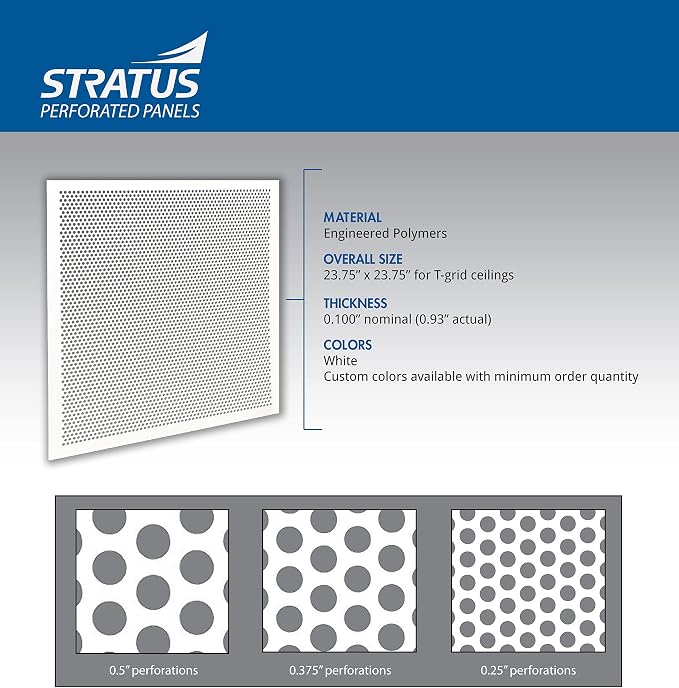 2'x2' Black Plastic Perforated Tile, 5 Pack, - Image 5