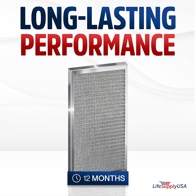 10x20x1 Electrostatic Air Filter, MERV 8, Reusable Furnace AC/HVAC Filter - Image 4