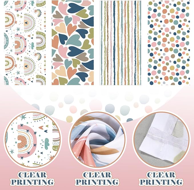 Retisee 8 Pcs Boho Fluorescent Light Covers - Image 3