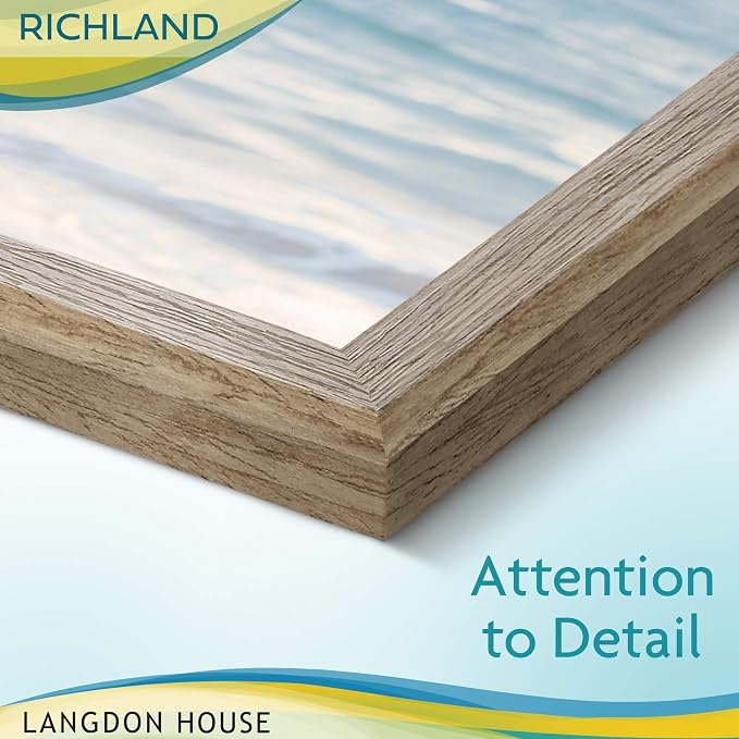 Langdon House 8x10 Picture Frames Contemporary Style Wood-Like Photo Frames - Image 4
