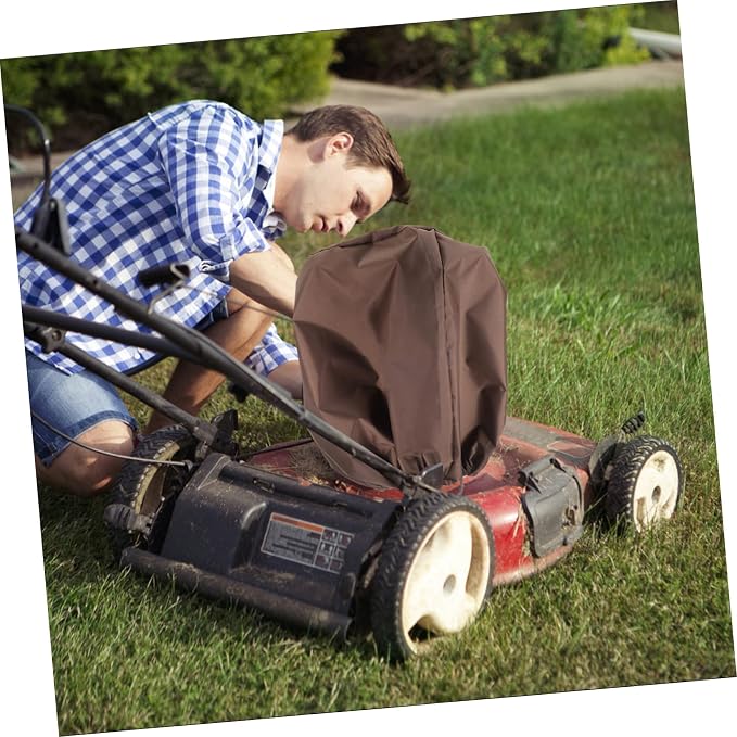 Lawn Mower Engine Cover Sun Shade and Dust Sleeve Easy Installation - Image 7