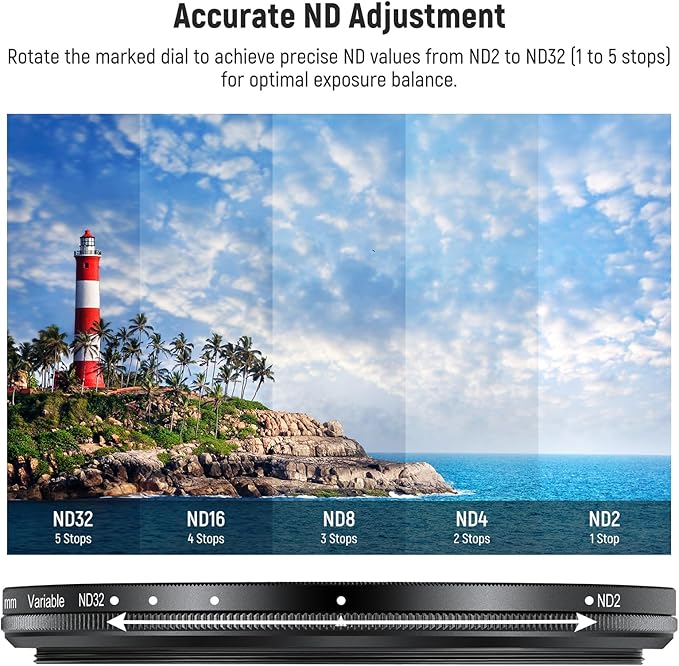 NEEWER 52mm Variable ND Filter - Image 3