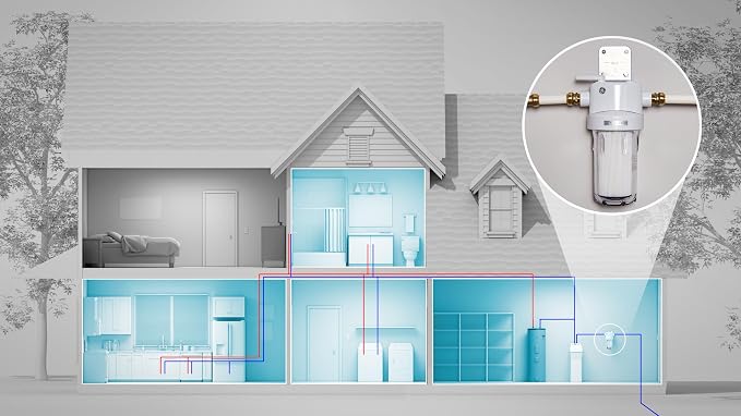 GE Whole House Water Filtration System, Rust & More, Install Kit & Accessories - Image 11
