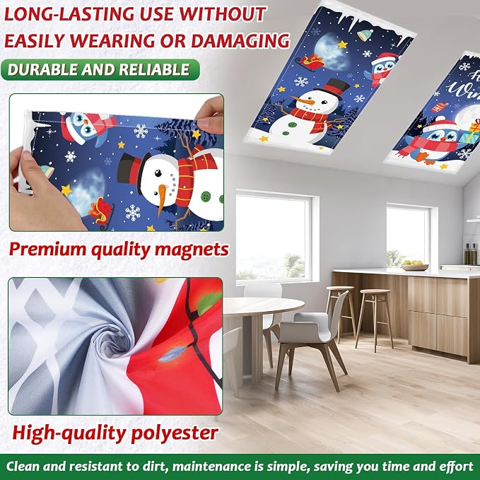 6 Pcs Fluorescent Light Covers - Image 3
