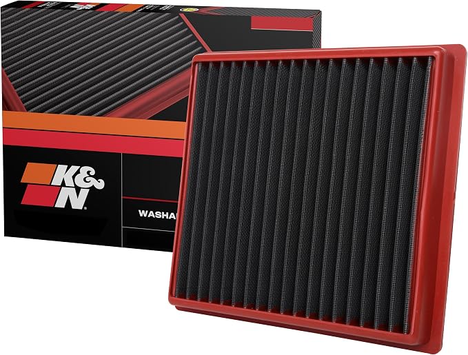 K&N Dryflow Lifetime Engine Air Filter: High Performance, Dry Synthetic by KNEngineeringInc