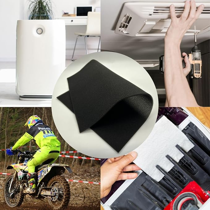 Window Air Conditioner Filter 15 x 23 x 1/4 inch 50PPI Cut To Fit AC Foam - Image 5