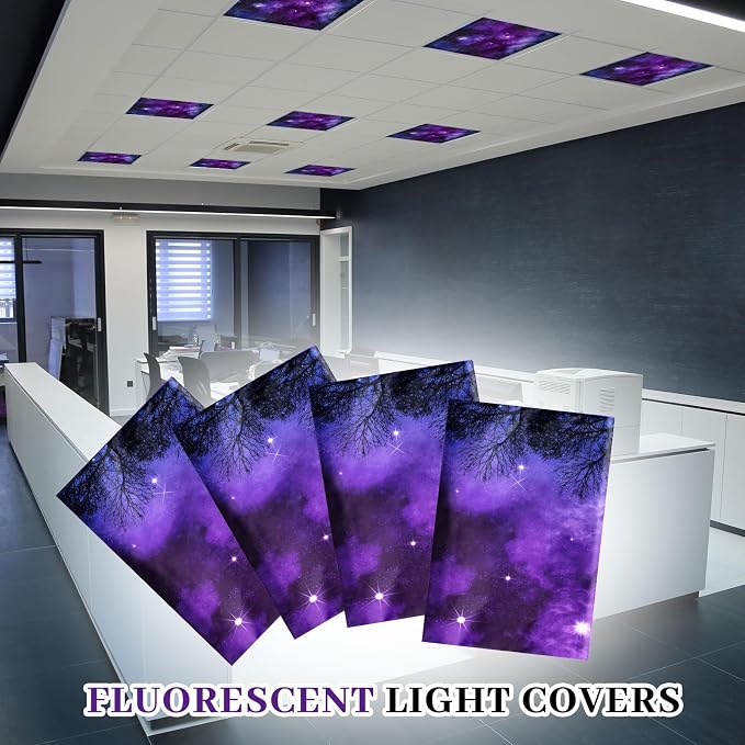 Baquler 2 Pcs 2 x 2 ft Fluorescent Light Covers - Image 6