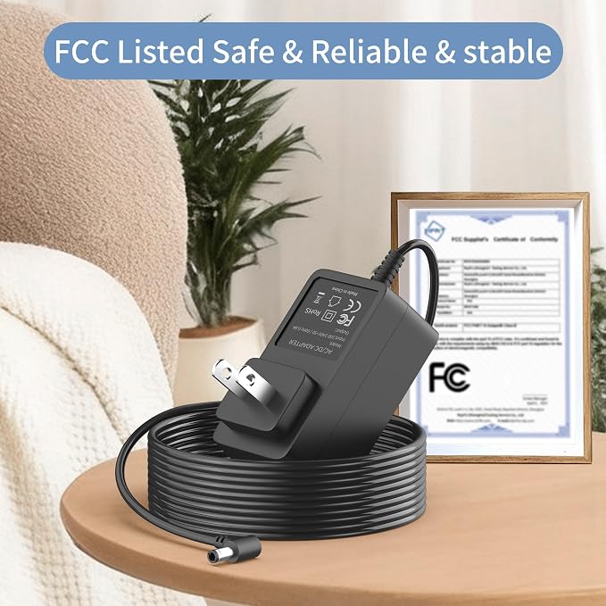24V 2.5A Power Adapter for LEVOIT Air Purifiers Replacement for LEVOIT Vital - Image 3