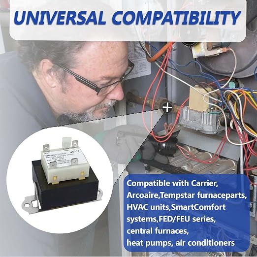HT01CN241 Transformer 40VA, 208/240V to 24V丨Compatible - Image 3