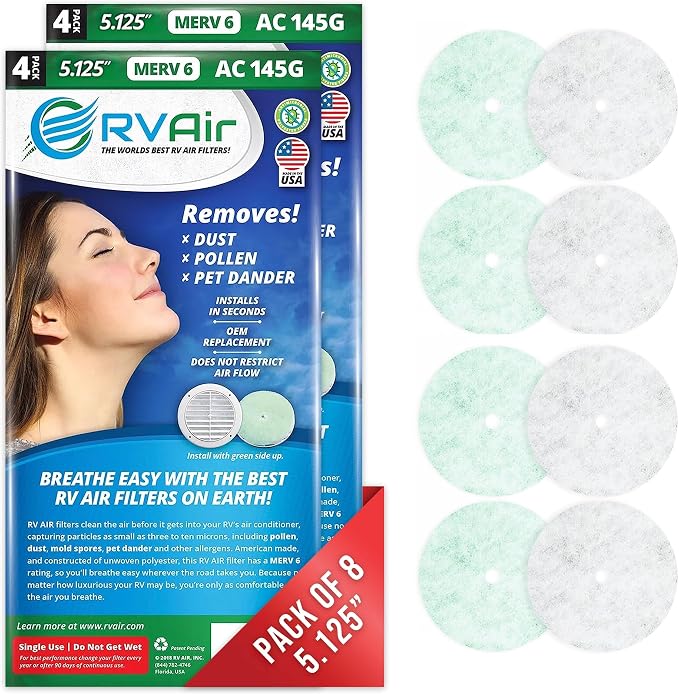 AC Filter - Air Conditioner Replacement Filters - RV Air Cleaner - Camper by RVAair