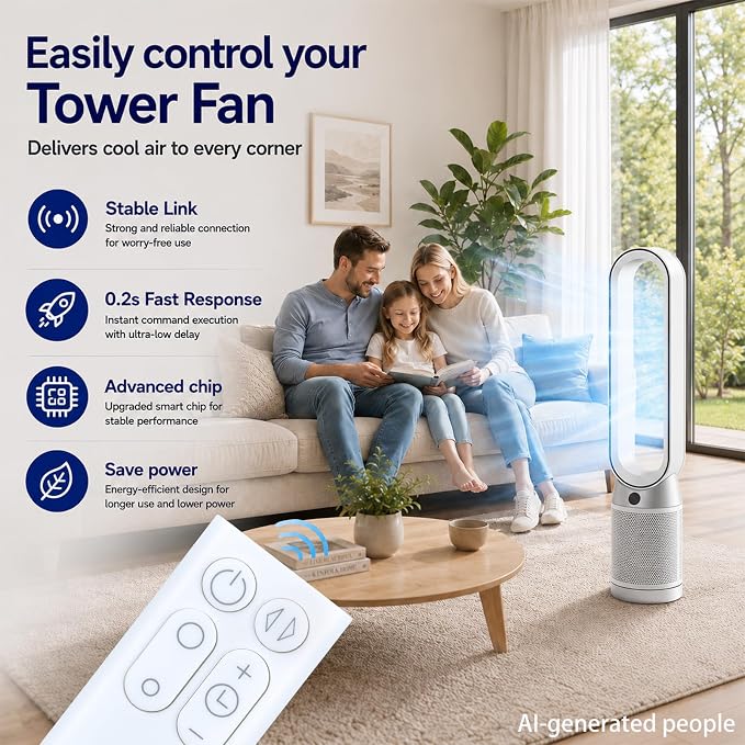 ZWP AM06 AM07 AM08 Replacement Remote Control fit - Image 3