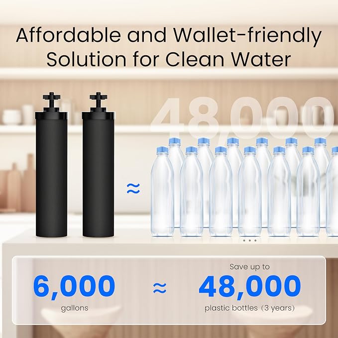 Waterdrop Gravity-fed Water Filtration System, NSF/ANSI 42&372 Certified Black - Image 8