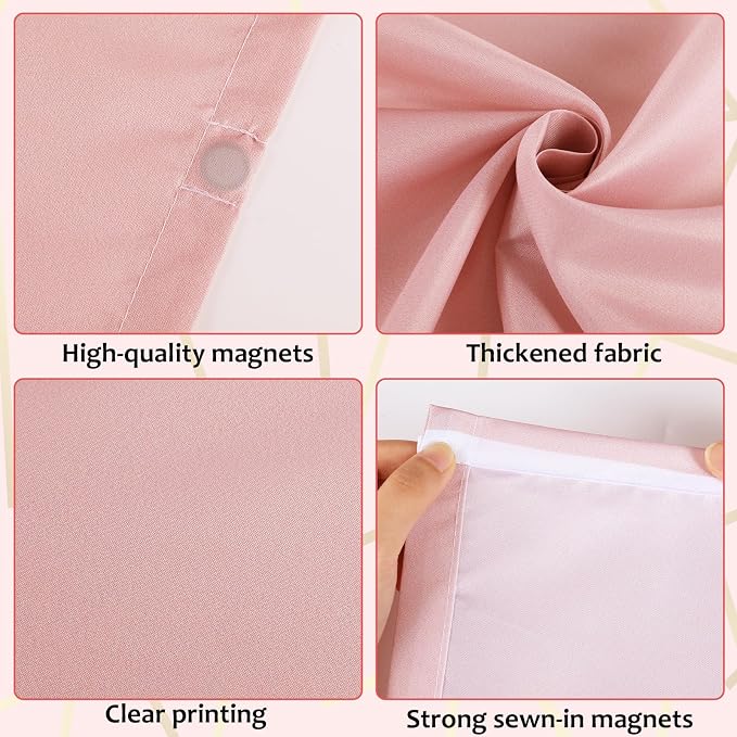 QOUBAI 6PCS Fluorescent Light Covers, 4x2 Feet Magnetic Light Cover Fluorescent - Image 3