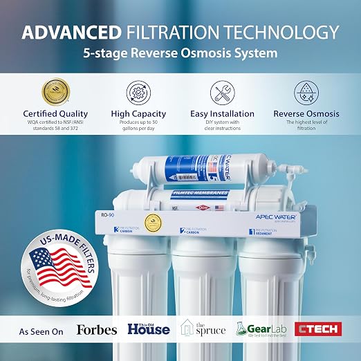 APEC Water Systems RO-90 Ultimate Series Top Tier Supreme Certified High Output - Image 2
