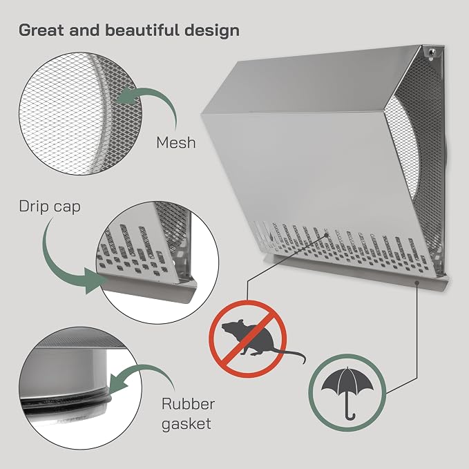 Vent Systems 10" Inch Air Supply Vent Cover - Image 3