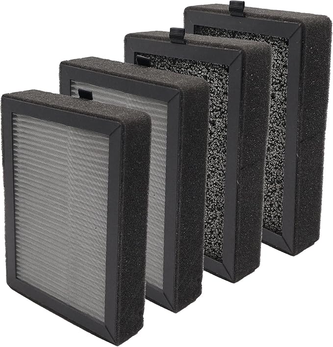 4 Packs LV-H128 Replacement Filter by ATXKXE
