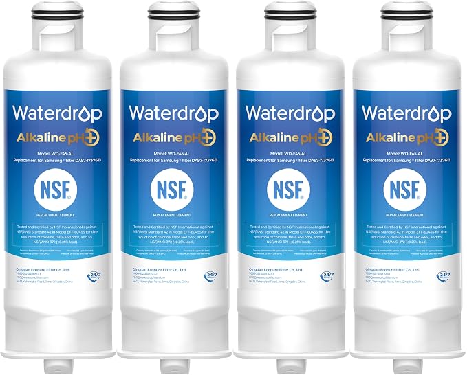 Waterdrop Alkaline DA97-17376B Water Filter, Enhances pH, Replacement by Waterdrop