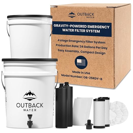 Outback Water Emergency Drinking Water Filter System by OutbackWater