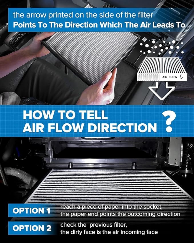 PHILTOP HEPA Cabin Air Filter w/Activated Carbon, Compatible - Image 5