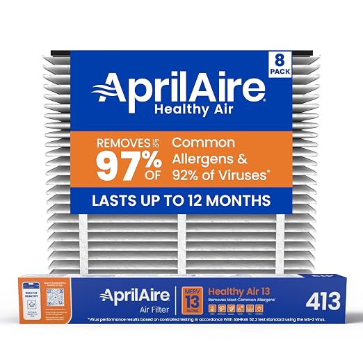 Genuine AprilAire 413 Replacement Filter by AprilAire