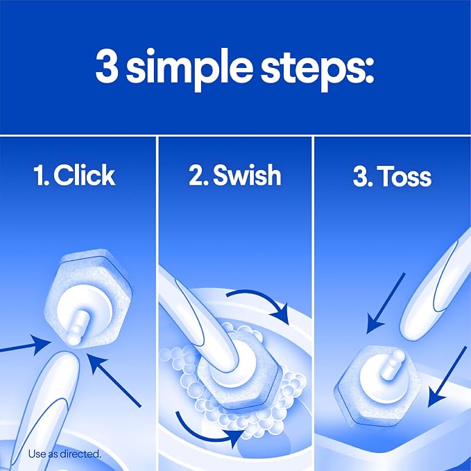 Clorox ToiletWand Toilet Bowl Cleaner- Toilet Brush, Storage Caddy and 6 - Image 5