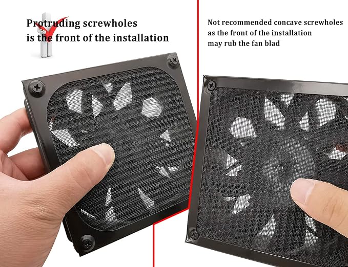 120mm Computer Fan Filter Grills - Image 5