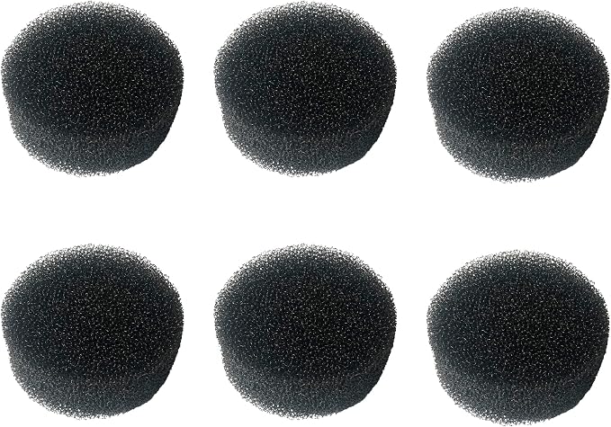 6 Pack Replacement compatible for Air Compressor 2" Round Intake Filter by PeakBlen