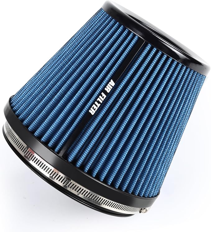 6" 152mm Inlet Cold Air Intake Filter High Flow Honeycomb Top Replacement by DrivewithConfidence