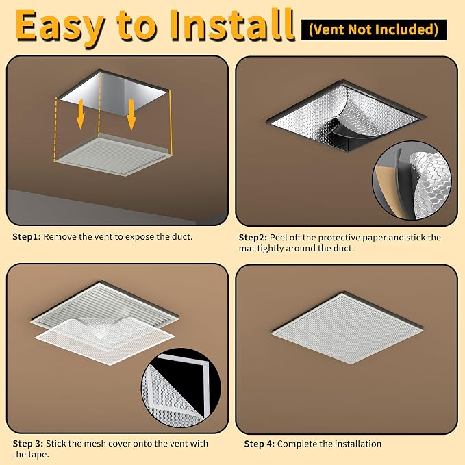 LBG Products Sound Deadening Kit, Sound Deadening Mats and 15 x 15inch Mesh AC - Image 8
