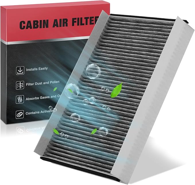 BDFHYK Cabin Air Filter with Activated Carbon Compatible with Freightliner by BDFHYK