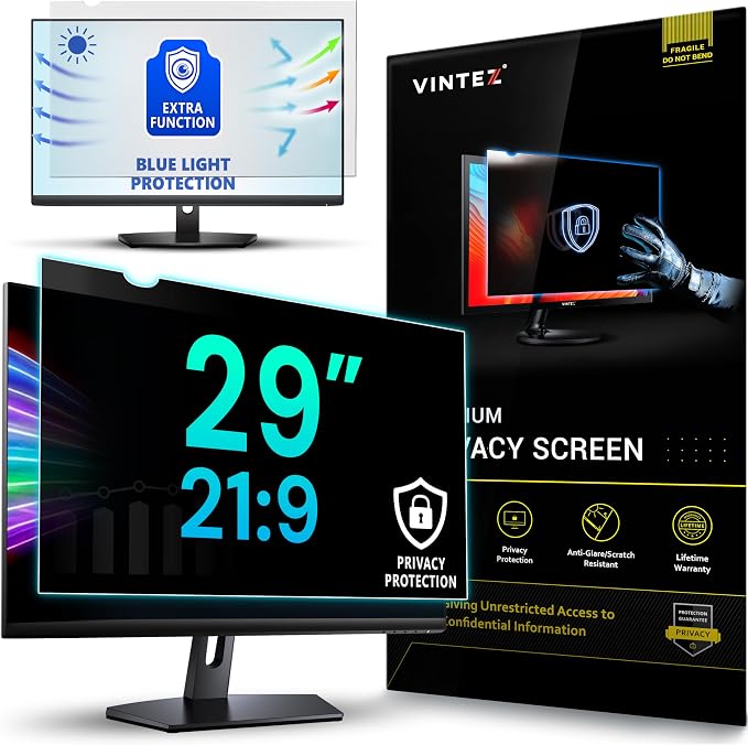 VINTEZ 29 Inch 21:9 Privacy Screen by VINTEZ