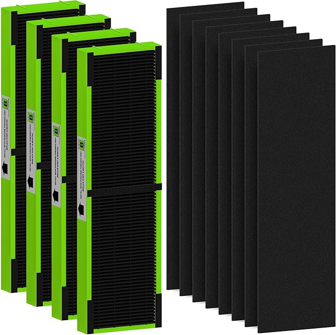 FLT4825VO HEPA Filter B Toxin Absorber Replacement Compatible by Funmit