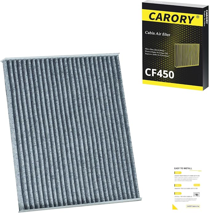 Cabin Air Filter for Jeep Wrangler 2018-2025, Gladiator（GAS ONLY by Carory
