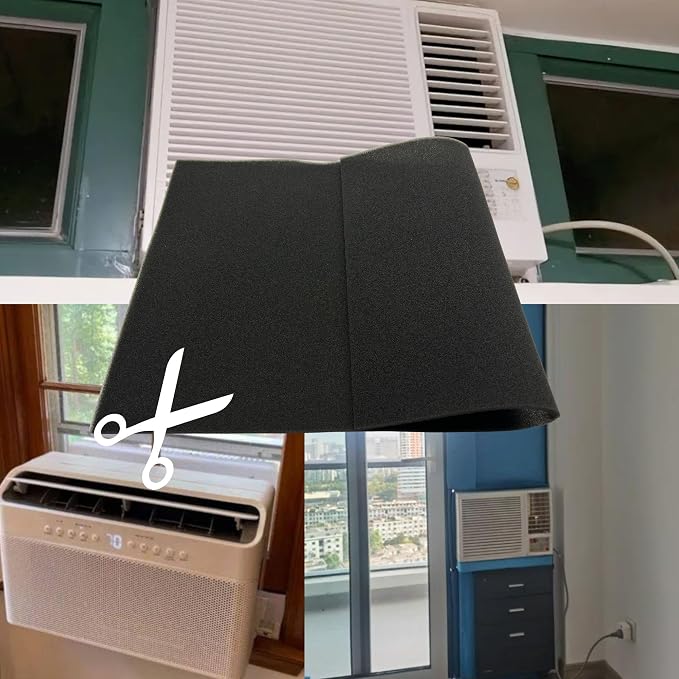 Window Air Conditioner Filter 15 x 23 x 1/4 inch 50PPI Cut To Fit AC Foam - Image 4
