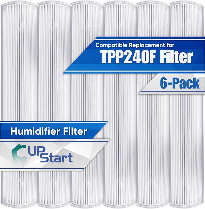 6-Pack Air Purifier Filter Compatible by UpStart+Components