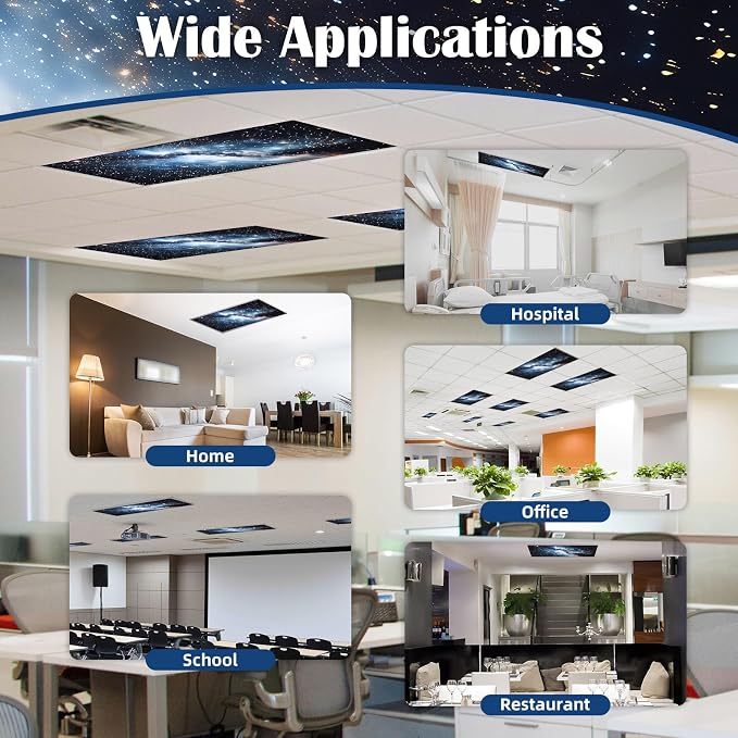 ANGSYLTH 2 Pcs Fluorescent Light Covers - Image 5