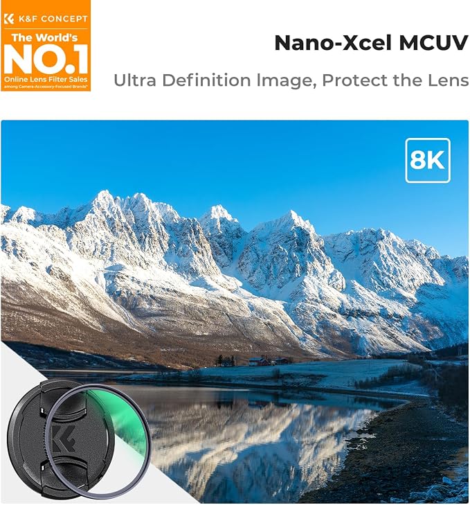 K&F CONCEPT 49mm MC UV Lens Protection Filter - Image 2
